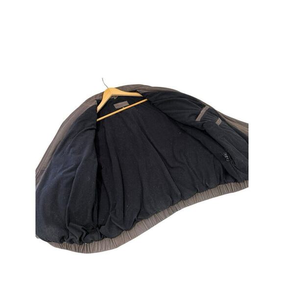 John Ashford Brown Leather Zip Bomber Style Jacket Men’s Size XXL - Picture 11 of 11